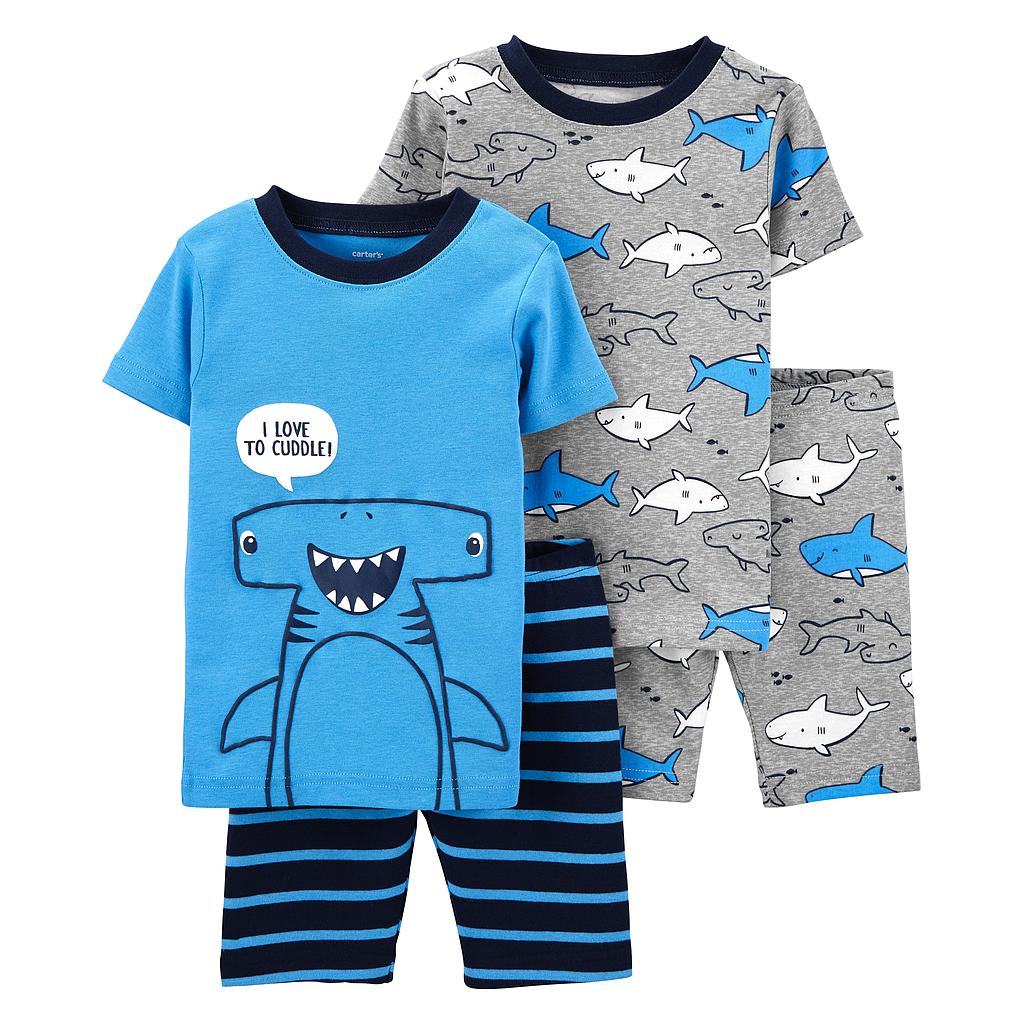 Carter's. Pijama tiburón con pie - Baby libelula
